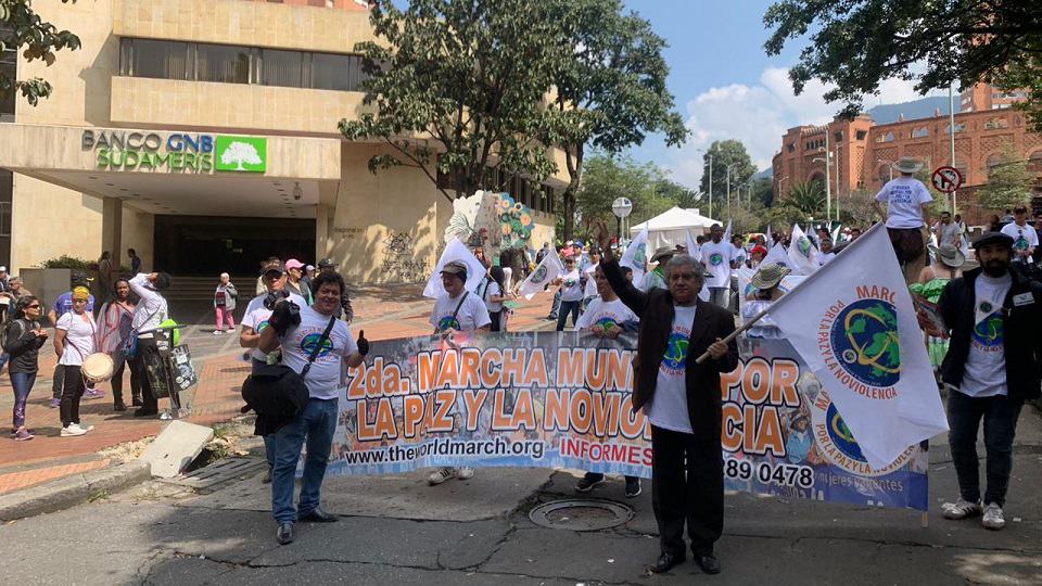 La Marcha en Colombia, 4 al 7 de noviembre